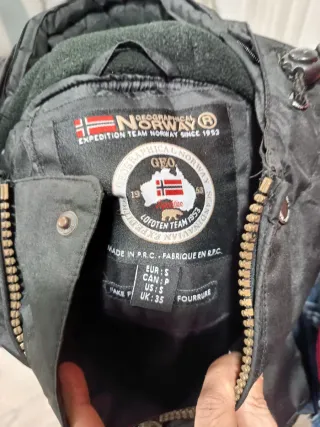 Anorak Geographical Norway Talla S