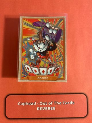 Carta Cuphead 129 Reverse Out Of The Card