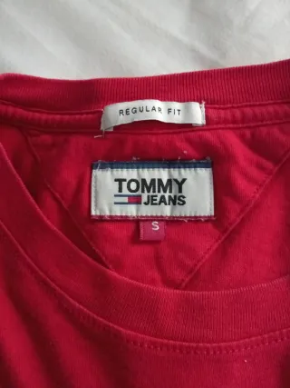 Camiseta Tommy Jeans Roja