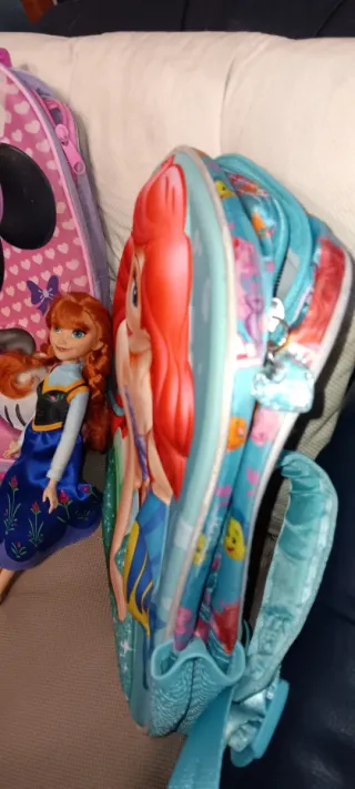 Zainetti bimba Minnie e Ariel