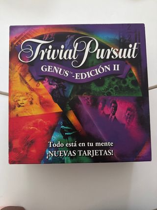 Trivial Pursuit Genus Edición II Juego Mesa