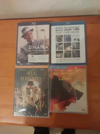 Lote 4 Blu-ray/DVD Precintados Oferta
