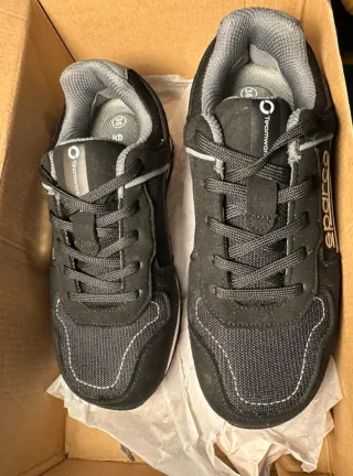 Zapatillas Sparco Talla 36 Negras/Gris