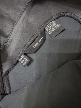 Vestido fiesta Zara Talla L