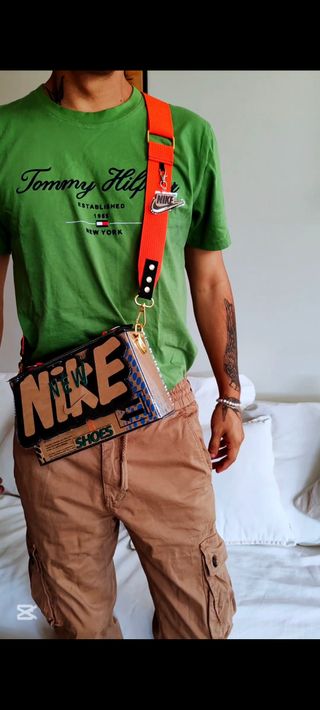 Bolso Nike Custom Hecho a Mano