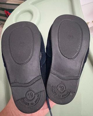 Zapatos niño azul marino