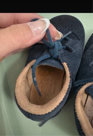 Zapatos niño azul marino