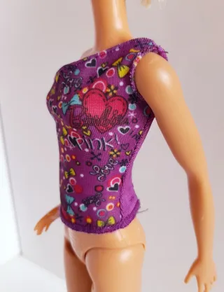 maglia Barbie monospalla