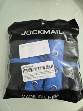 Calzoncillos hombre talla L azul y negro