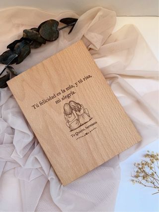 Marco de fotos madera personalizado