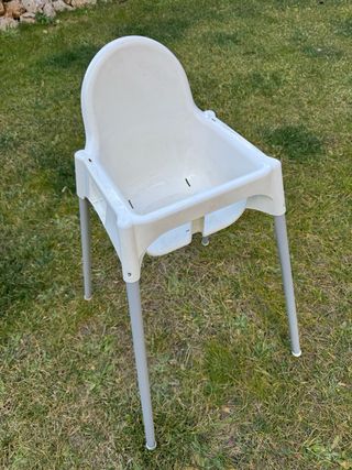 Trona bebé Ikea blanca
