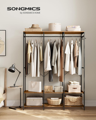 Armadio Portatile per Vestiti, Guardaroba Pieghevo