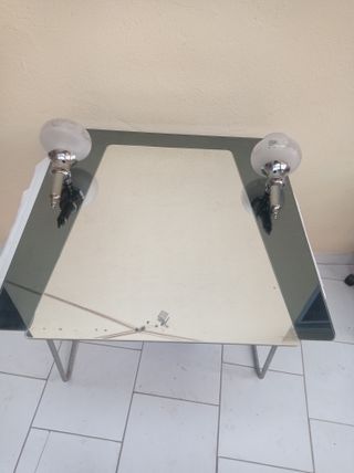 Espejo Vintage con 2 Farolas