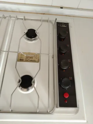 Placa mixta gas y eléctrica nueva