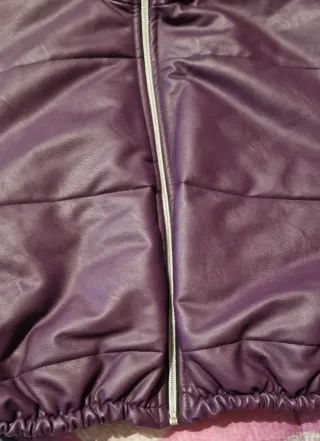 Giacca donna viola corta