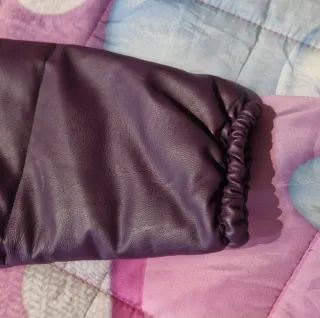 Giacca donna viola corta