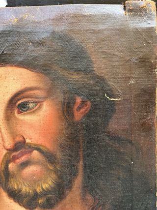 Óleo sobre lienzo Apóstol S.XVIII