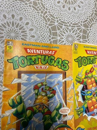 Tebeos tortugas ninja de 1990 de zinco
