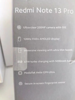 Redmi Note 13 Pro 8+256GB Violeta