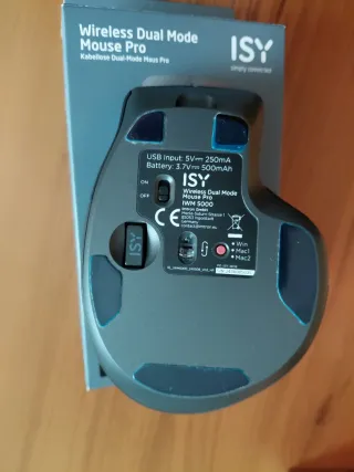 Ratón Inalámbrico Ergonómico ISY IWM-5000