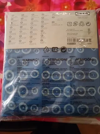 Funda Nórdica Infantil IKEA y funda almohada nueva