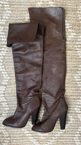 Botas Zara Piel Marrón OTK
