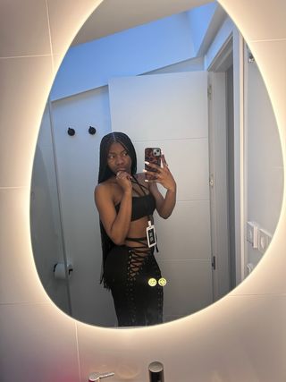 Conjunto 2 piezas top y pantalón cuerdas