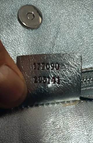 Borsa a mano Gucci argentata