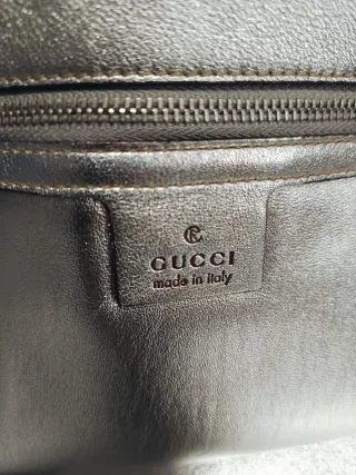 Borsa a mano Gucci argentata
