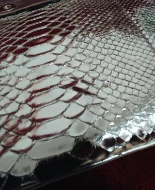 Borsa a mano Gucci argentata