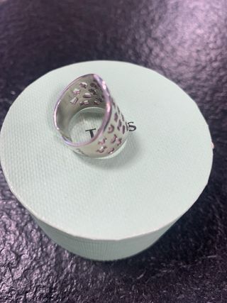 Anillo Tous Plata Ajustable