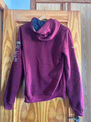 Sudadera Geographical Norway Roja