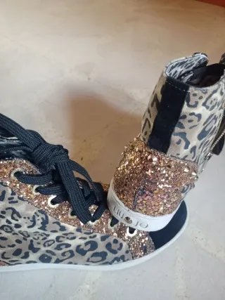 Botines Liu Jo Animal Print y Glitter