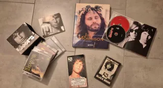 Collezione Cd/Dvd e libri The Doors Jim Morrison