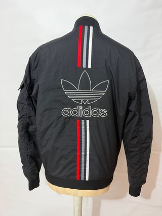 Giubbotto Adidas Nero Rosso