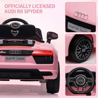 Macchina Elettrica Audi R8 Spyder per Bambini