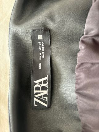 Chaleco polipiel negro