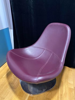 Butaca giratoria IKEA TIRUP Púrpura