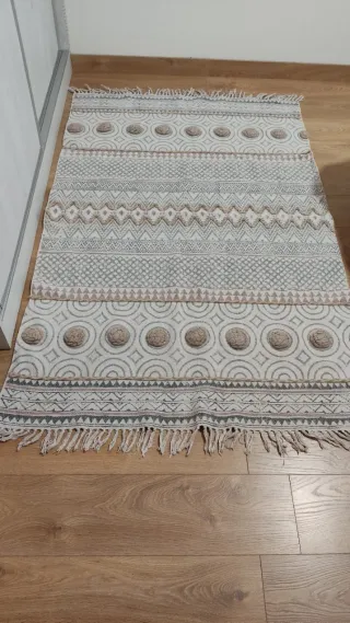 Alfombra Ikea 1.10x1.80 Beige/Gris