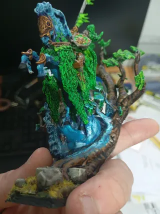 Warhammer Caballero Bretonia Verde