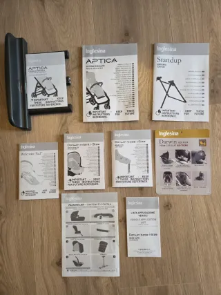 Trio Inglesina Aptica Alaska Blue con base Isofix