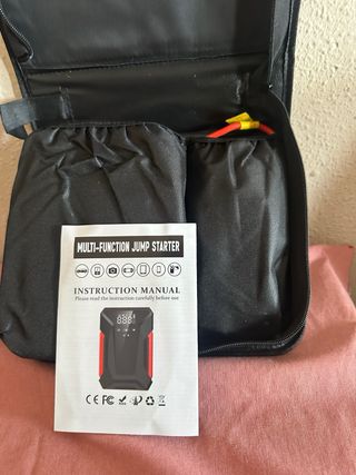 Arrancador Coche + Inflador + Powerbank