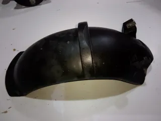 Guardabarros Trasero Piaggio Negro