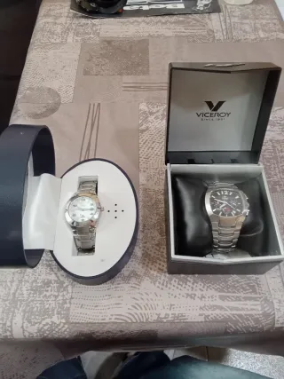 Lote 2 Relojes Viceroy Fernando Alonso y Real Madr