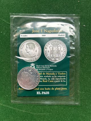 Moneda José I Napoleón 8 Reales 1809 Madrid