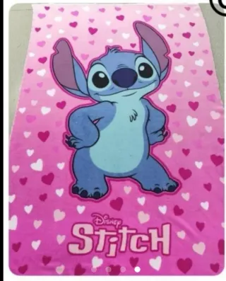 2Coperta Stitch Disney Fleece