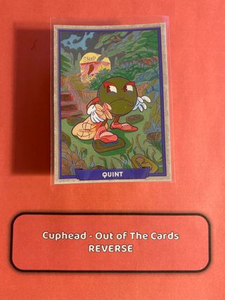Quint 141 Reverse Carta Cuphead
