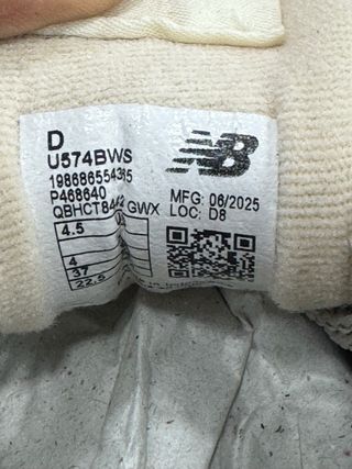 New Balance 574 Verde y Beige