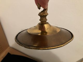 Lámpara de techo antigua bronce