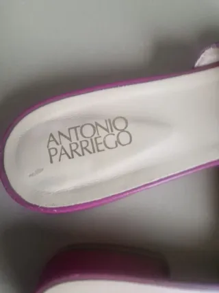 Sandalias Antonio Parrego Fucsia Piel Talla 38